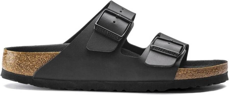 Birkenstock Arizona Triples Sandalen Regular zwart