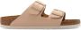 BIRKENSTOCK Arizona Birko-Flor new beige narrow Beige Synthetisch Platte sandalen - Thumbnail 1