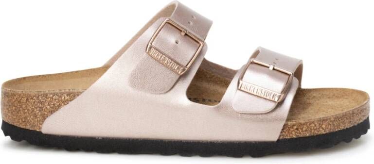 BIRKENSTOCK Slippers Dames Arizona Dames Maat: 35 Materiaal: Leer Kleur: Brons - Foto 5