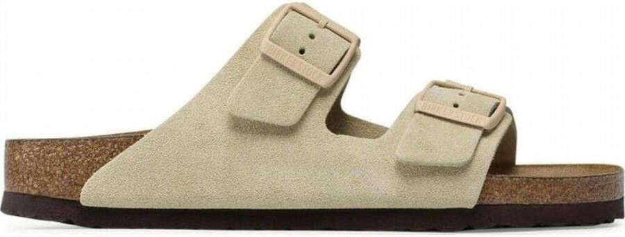 Birkenstock NU 21% KORTING Slippers Arizona van suèdeleer schoenwijdte smal - Foto 4