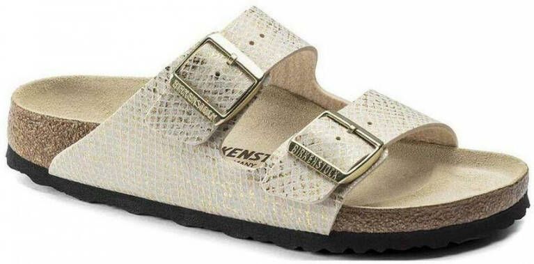 Birkenstock NU 21% KORTING Slippers Arizona shiny python in glanzende reptiel look - Foto 7