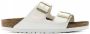 Birkenstock Arizona Grote Gesp Patent Witte Slippers Birko Flor Patent Streetwear - Thumbnail 191