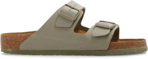 Birkenstock Arizona BS Slides Beige Heren