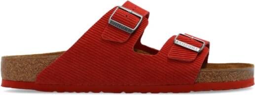 Birkenstock Arizona BS slides Rood Heren