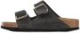 Birkenstock Arizona Oiled Leather Sandalen Green Heren - Thumbnail 1