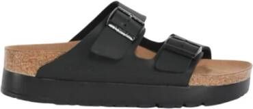 BIRKENSTOCK Slippers Dames Arizona Platform Dames Maat: 39 Materiaal: Kunststof Kleur: Zwart - Foto 7