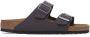 BIRKENSTOCK Slippers Arizona Maat: 44 Materiaal: Leer Kleur: Grijs - Thumbnail 2