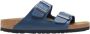 Birkenstock Arizona Slippers Oiled Leather Blue Normale Pasvorm Mannen - Thumbnail 2