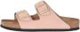 Birkenstock Roze Nubuck Dubbele Band Sandalen Pink Dames - Thumbnail 2