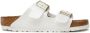 Birkenstock Arizona Grote Gesp Patent Witte Slippers Birko Flor Patent Streetwear - Thumbnail 157