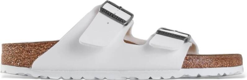 Birkenstock Arizona Sandalen Wit White Heren