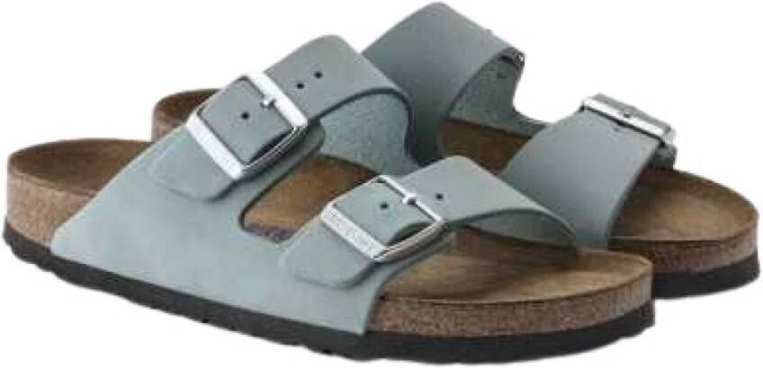 Birkenstock Arizona SFBarrow Sliders Blauw Heren