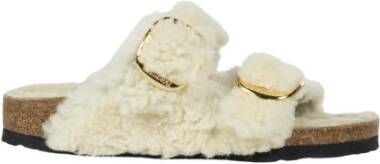 Birkenstock Arizona Bb Shearling Teddy Eggshell Laf Eggshell Schoenmaat 38 Slides 1023130