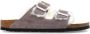 Birkenstock Arizona Shearling Slides Purple Dames - Thumbnail 1