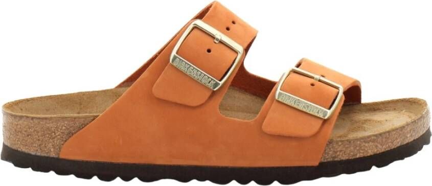 Birkenstock Arizona Sliders Oranje Dames