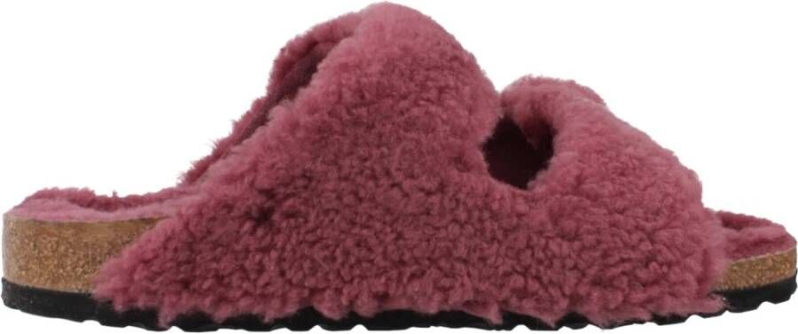 Birkenstock Arizona Sliders Red Dames