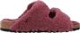Birkenstock Slides Arizona Big Buckle Teddy Rive Logo OS Pink Dames - Thumbnail 12