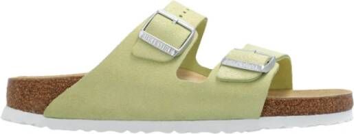 Birkenstock Dames Verstelbare Gespsandalen Beige Dames