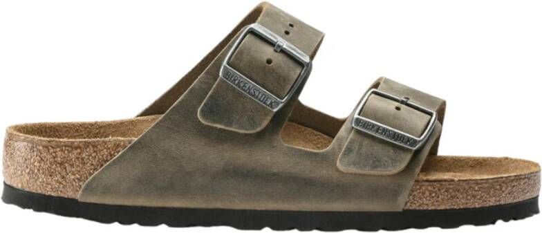 Birkenstock Arizona Soft Footbed Sandalen Green Dames