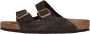 BIRKENSTOCK Slippers Heren Arizona Sue Maat: 40 Materiaal: Suède Kleur: Bruin - Thumbnail 2