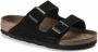 Birkenstock Arizona zwart suède zacht voetbed narrow sandalen uni (951323) - Thumbnail 19