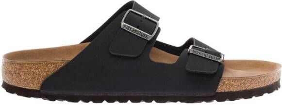 Birkenstock Arizona Vegan Birko-Flor Sandalen Black Dames