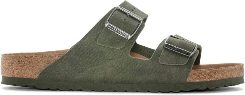 Birkenstock Arizona Vegan Sandalen Green Heren