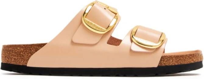BIRKENSTOCK Slippers Dames Arizona Big Buckle Dames Maat: 41 Materiaal: Leer Kleur: Beige - Foto 10