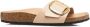 Birkenstock Madrid Narrow Big Buckle Natural Leather Patent High-Shine New Beige - Thumbnail 2