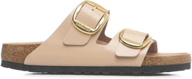 BIRKENSTOCK Slippers Dames Arizona Big Buckle Dames Maat: 41 Materiaal: Leer Kleur: Beige - Foto 9