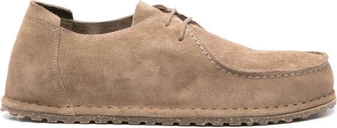 Birkenstock Beige Suède A del Teen Veterschoenen