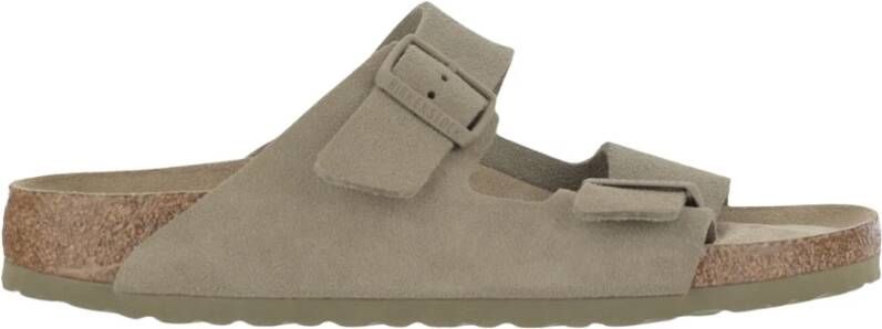 BIRKENSTOCK Slippers Arizona Maat: 43 Materiaal: Suède Kleur: Groen - Foto 14