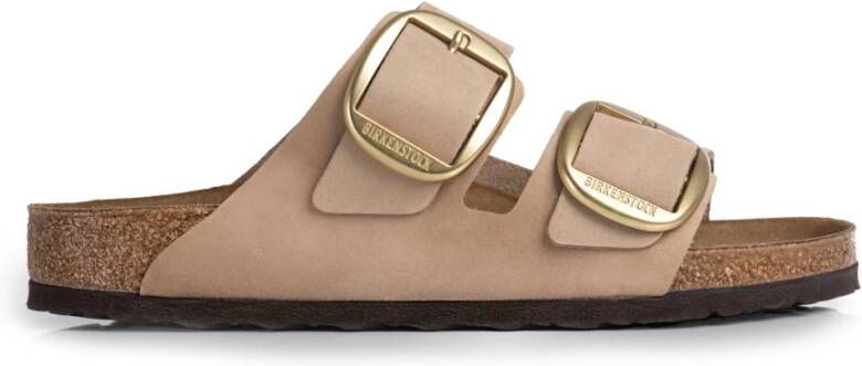 Birkenstock Big Buckle Nubuck Sandalen