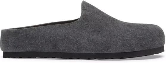 BIRKENSTOCK Amsterdam Wrapped charcoal Suede Unisex