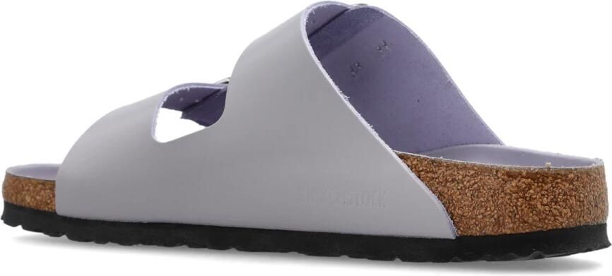 Birkenstock Huisschoenen van echt leer model 'Arizona'