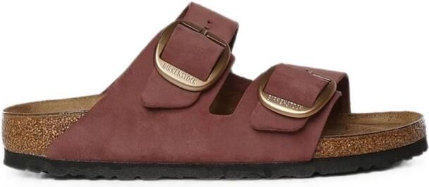 Birkenstock Arizona Big Buckle Nubuck Leather Pepper Narrow