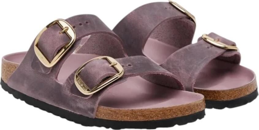 Birkenstock Arizona Big Buckle Natural Leather Oiled Narrow