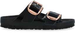 Birkenstock Sandalen Arizona Big Buckle High Shine Black Sandal in zwart