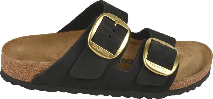 BIRKENSTOCK Slippers Dames Arizona Big Buckle Maat: 41 Materiaal: Nubuck Kleur: Zwart - Foto 7