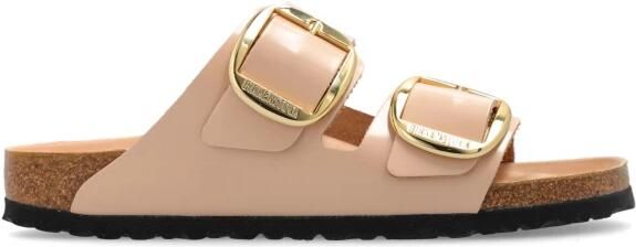 BIRKENSTOCK Slippers Dames Arizona Big Buckle Dames Leer Beige