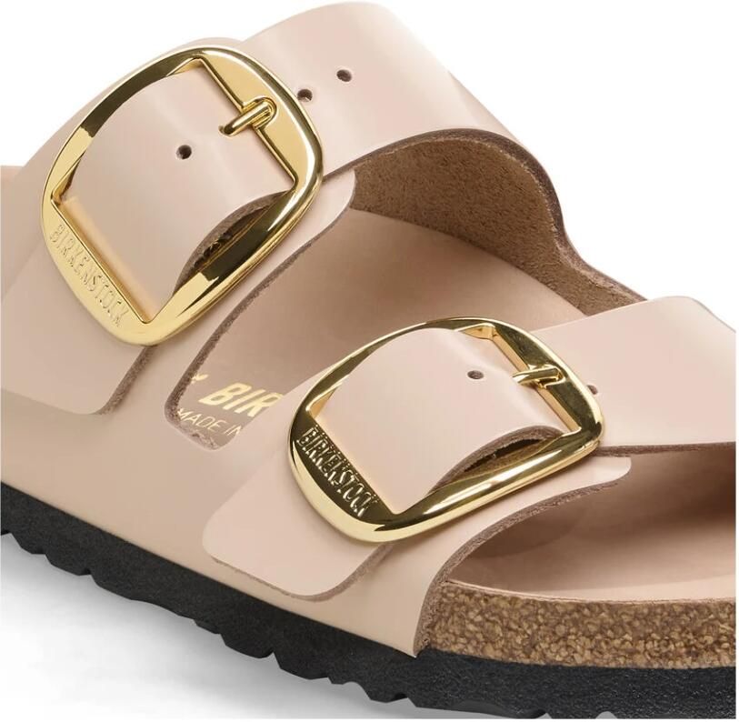 BIRKENSTOCK Slippers Dames Arizona Big Buckle Dames Leer Beige - Foto 7