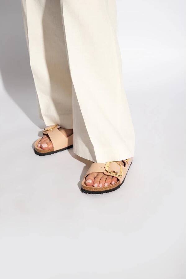 BIRKENSTOCK Slippers Dames Arizona Big Buckle Dames Leer Beige - Foto 10