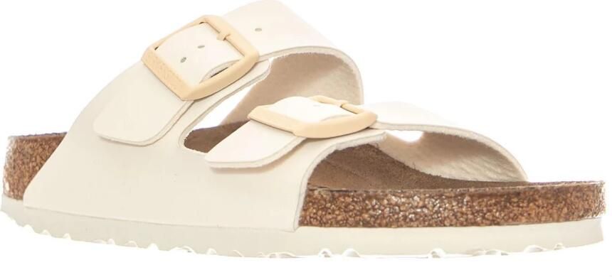 Birkenstock Arizona Birko-Flor Eggshell Smal Voetbed Dames Slipper - Foto 8
