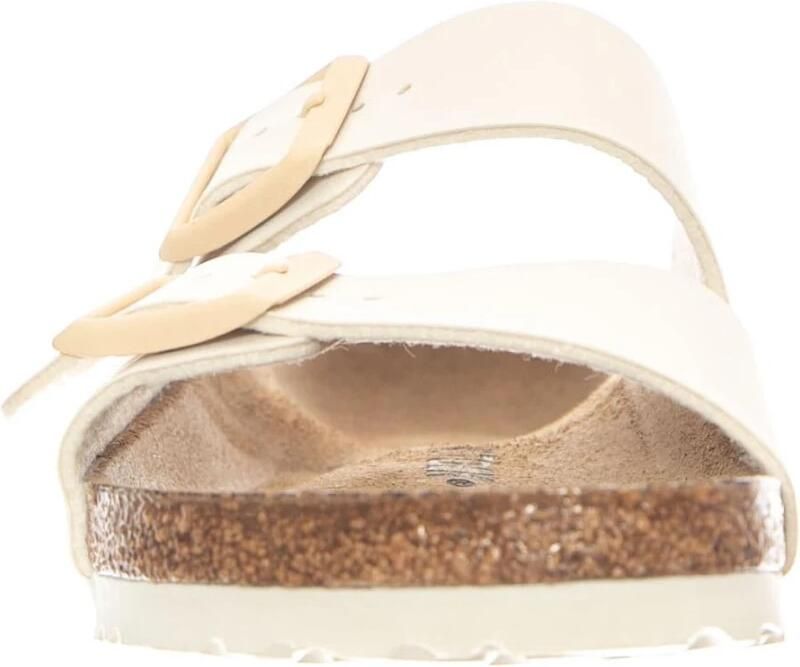 Birkenstock Arizona Birko-Flor Eggshell Smal Voetbed Dames Slipper - Foto 13