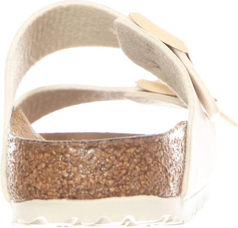 Birkenstock Arizona Birko-Flor Eggshell Smal Voetbed Dames Slipper - Foto 3