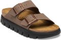 Birkenstock Slippers ARIZONA CHUNKY MOCCA CALZ S - Bruin