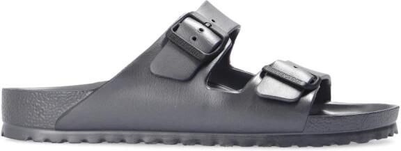Birkenstock Grijze Eva Slides Unisex Volwassenen Slippers Gray Heren - Foto 10