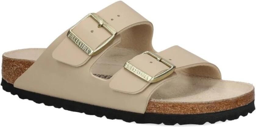 Birkenstock 's Arizona BS Birko-Flor Triples Sandalen Narrow beige - Foto 15