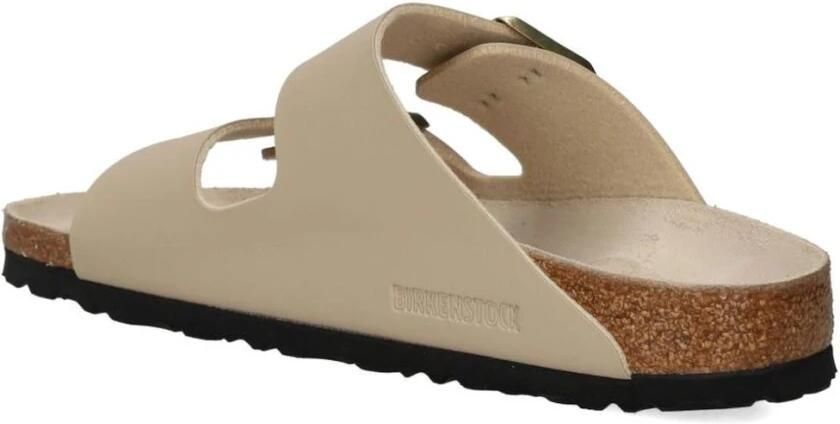 Birkenstock 's Arizona BS Birko-Flor Triples Sandalen Narrow beige - Foto 16