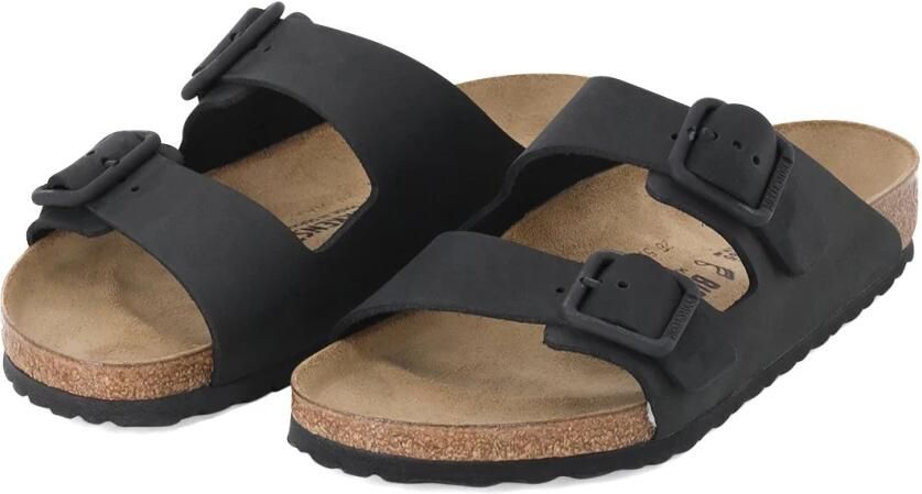 BIRKENSTOCK Muiltjes 'Arizona' zwart
